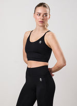 Gym King Power Lightweight Seamless Tank - Black thumbnail