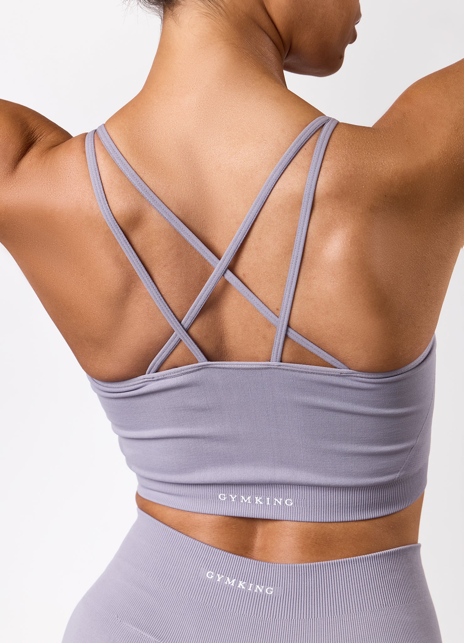 Gym King Power Lightweight Seamless Tank - Dusky Purple