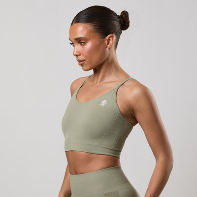 Gym King Power Lightweight Seamless Tank - Eucalyptus