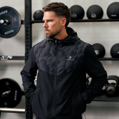 Gym King Power Training Hoodie - Black