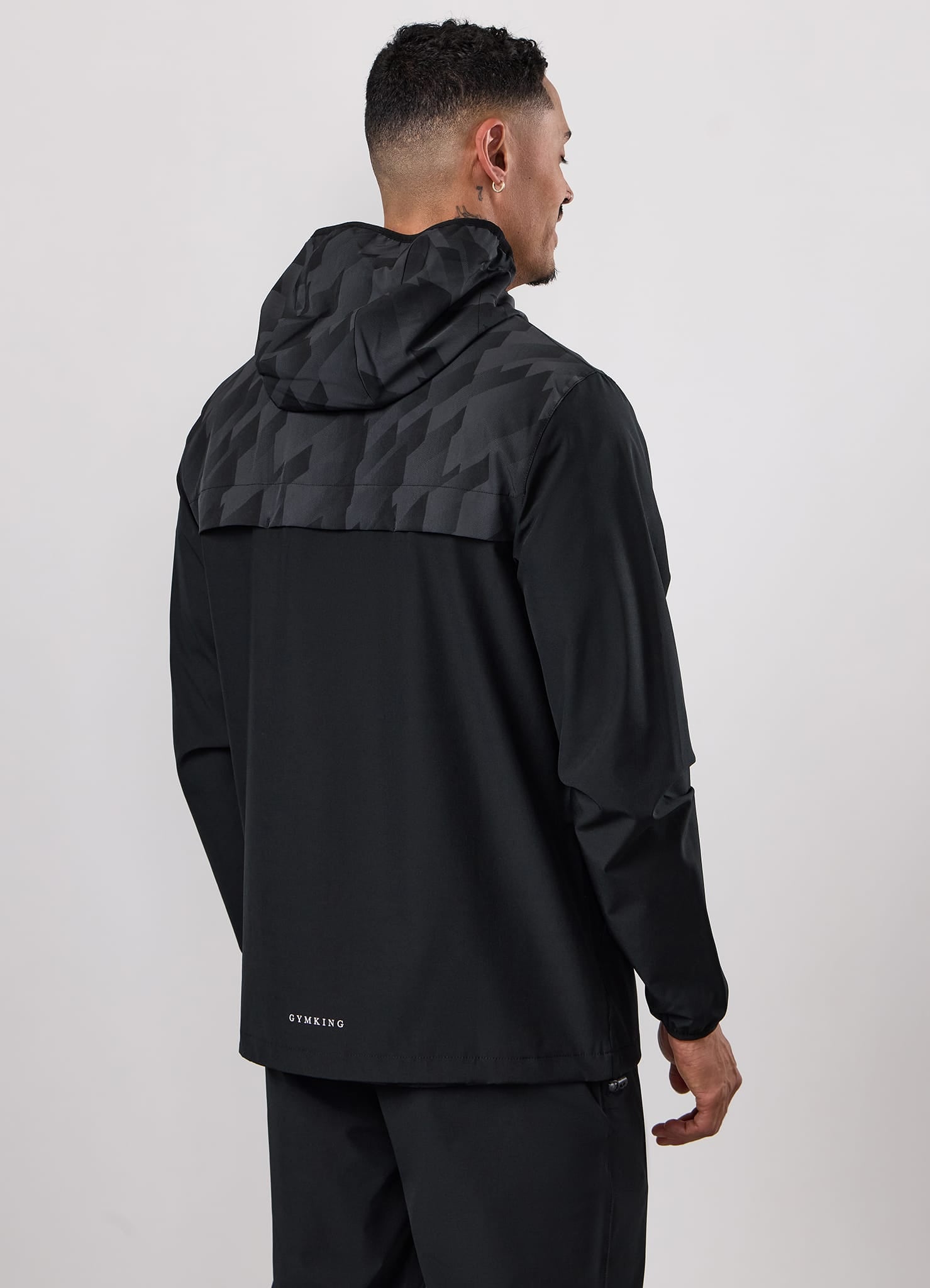 Gym King Power Training Hoodie - Black