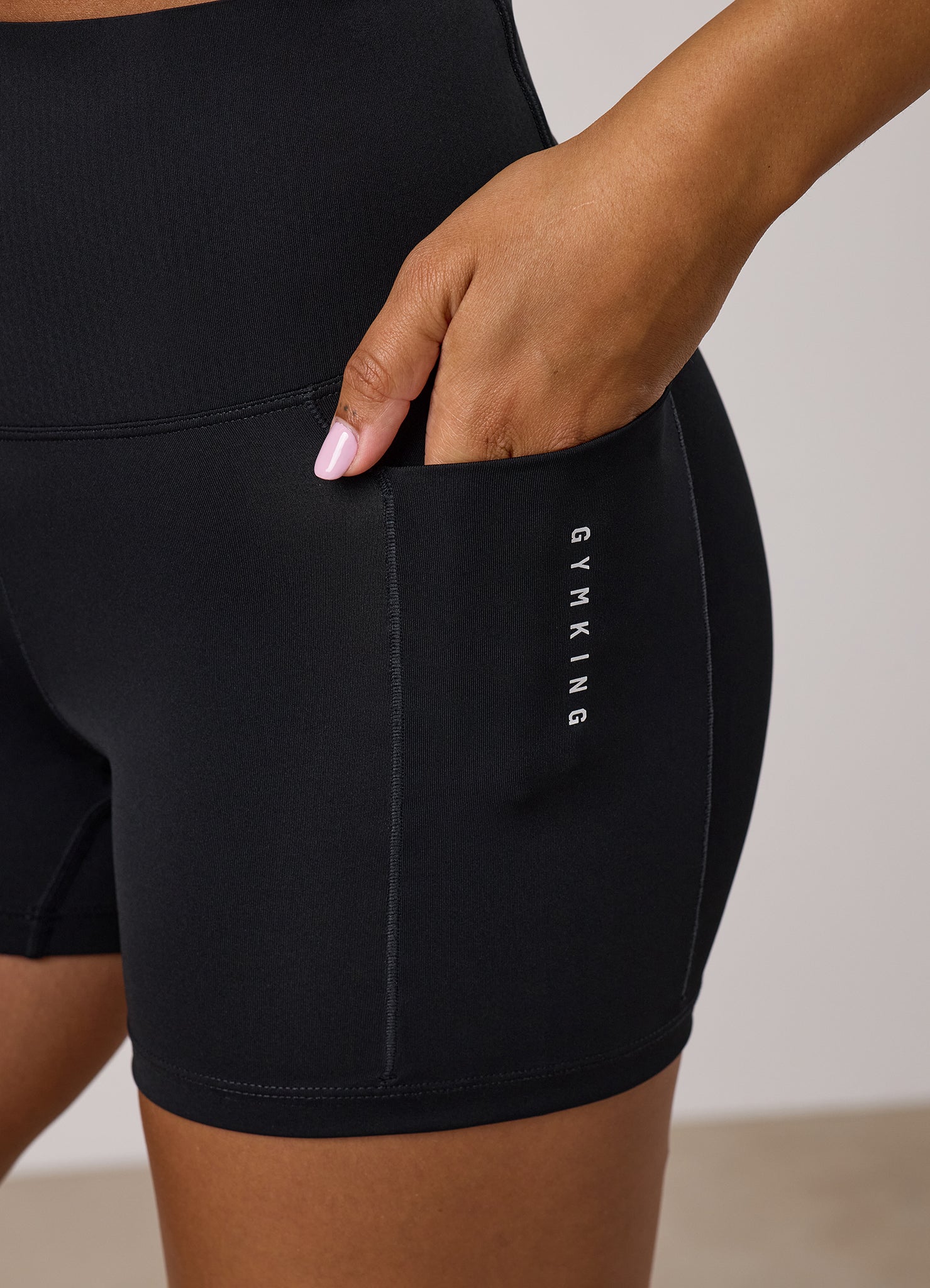 Gym King Precision 4" Short - Black