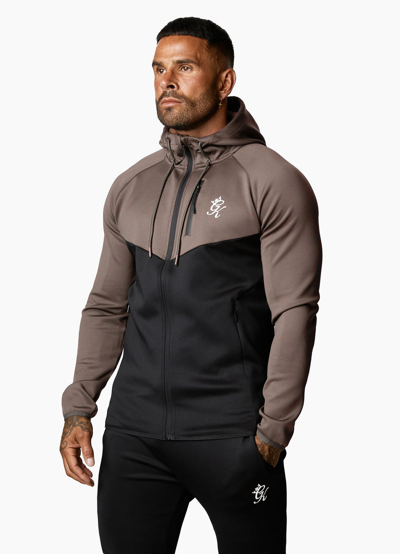 Gym King Precision FZ Hood - Iron/Black