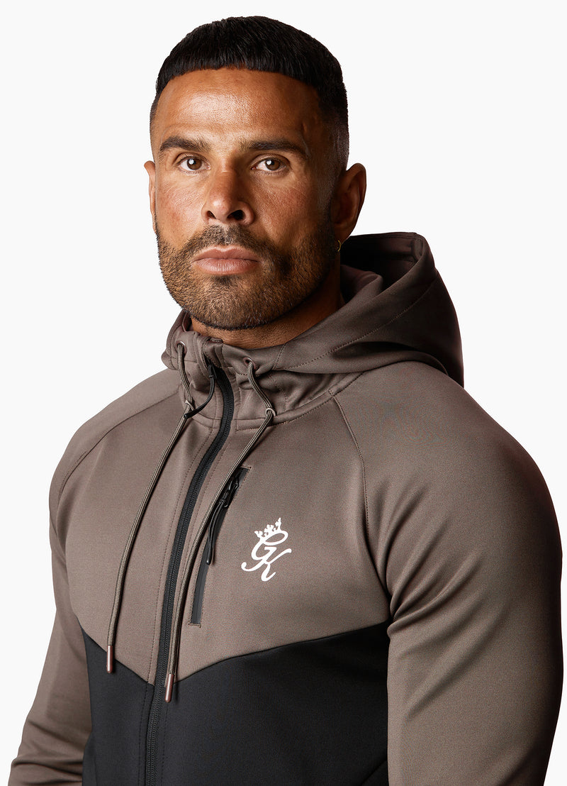 Gym King Precision FZ Hood - Iron/Black