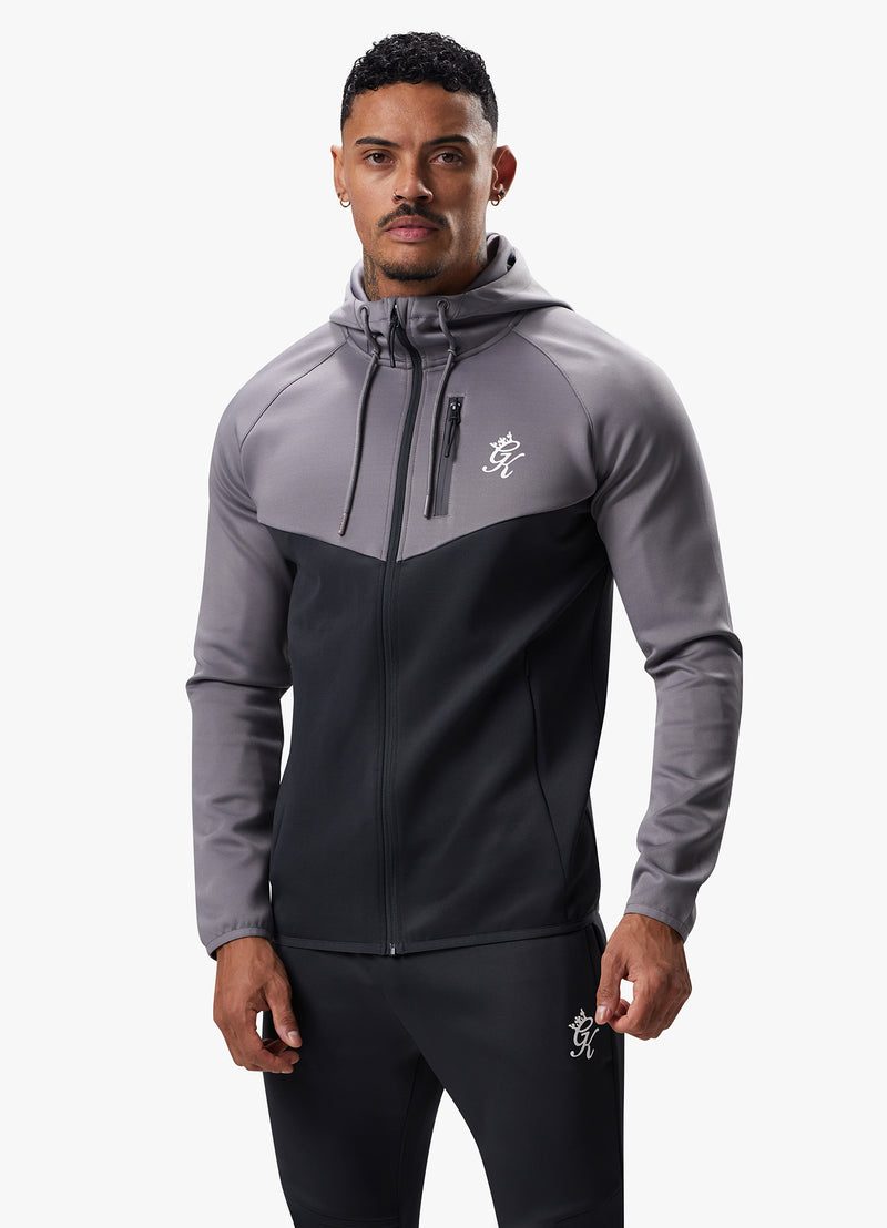 Gym King Precision FZ Hood - Slate Grey/Titanium Grey