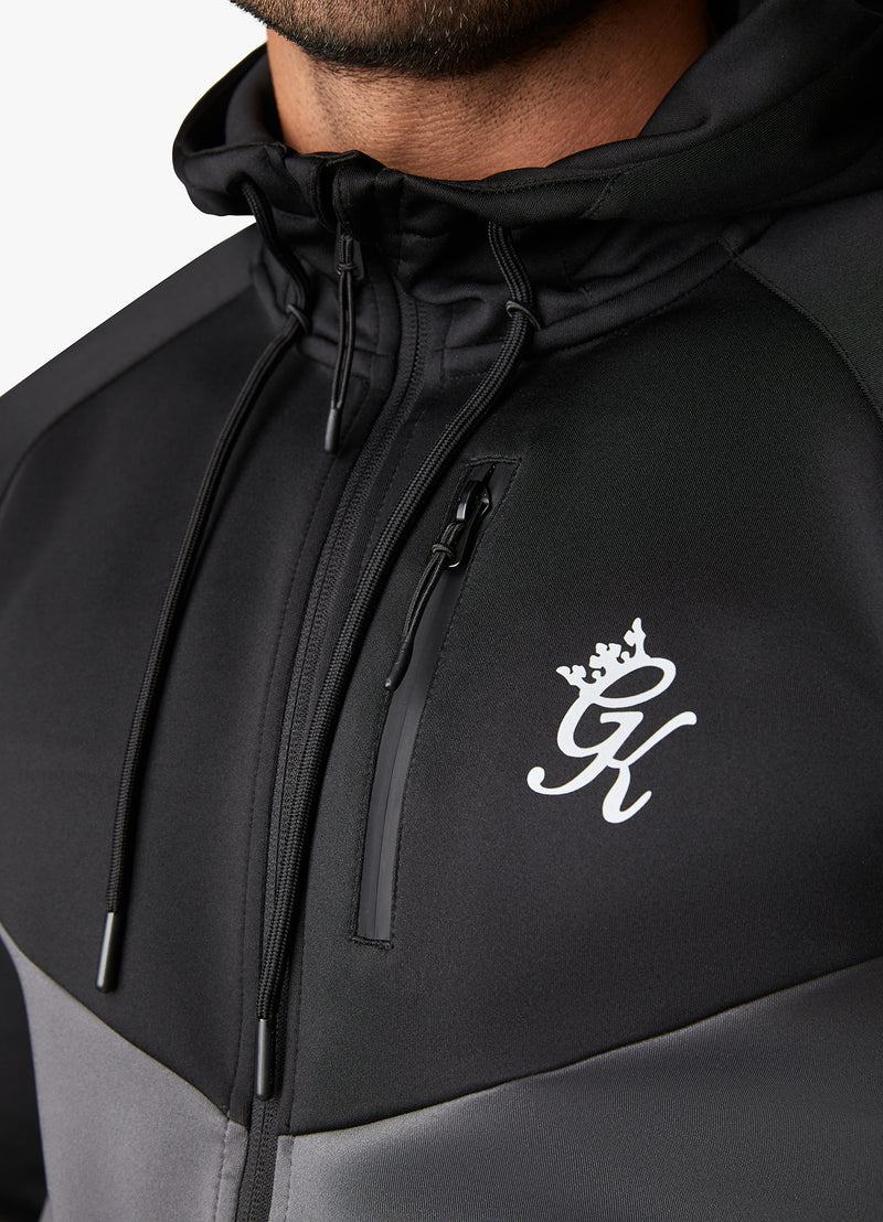 Gym King Precision Full Zip Hood - Graphite