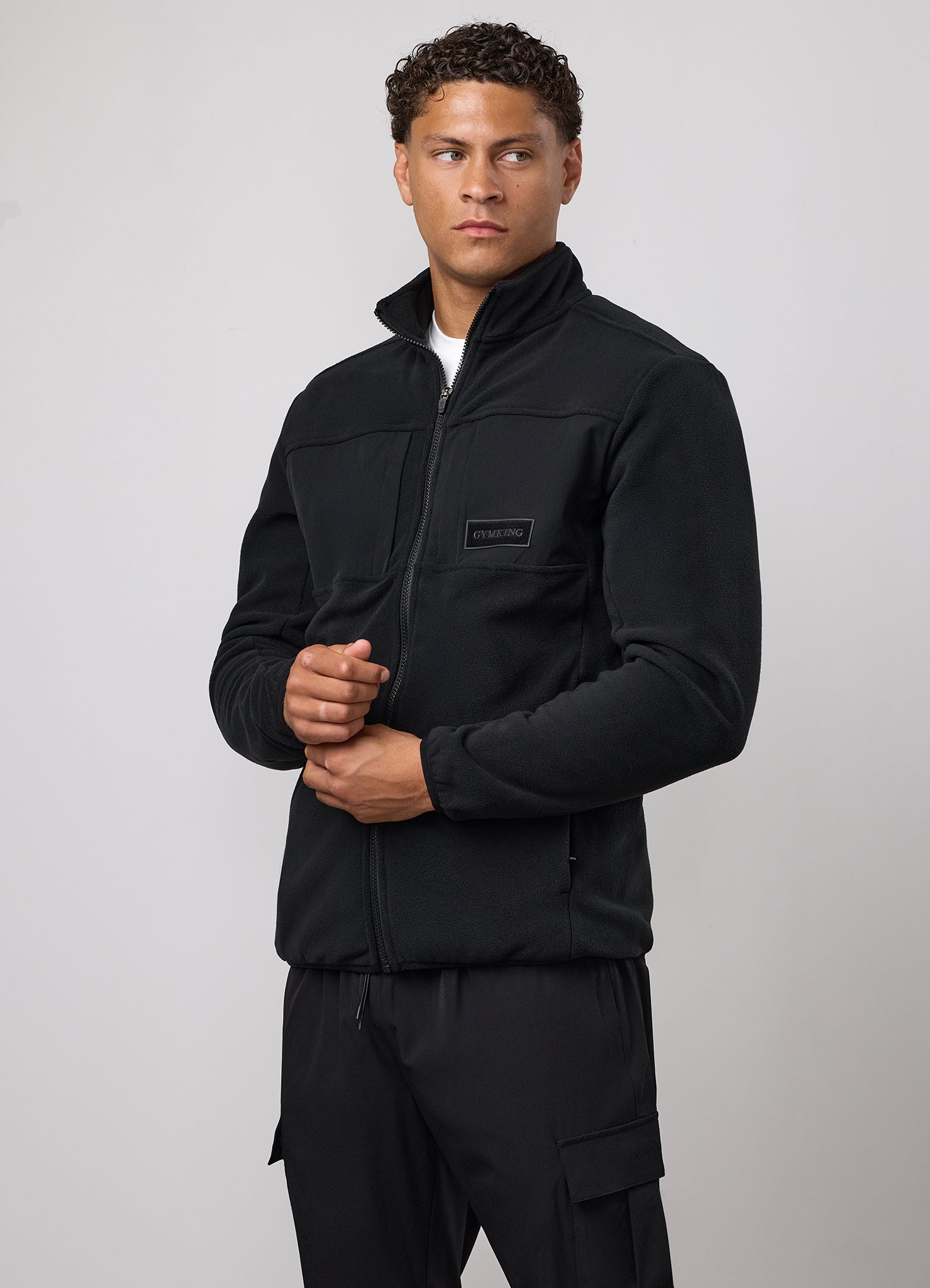 Gym King Precision Polar Fleece - Black