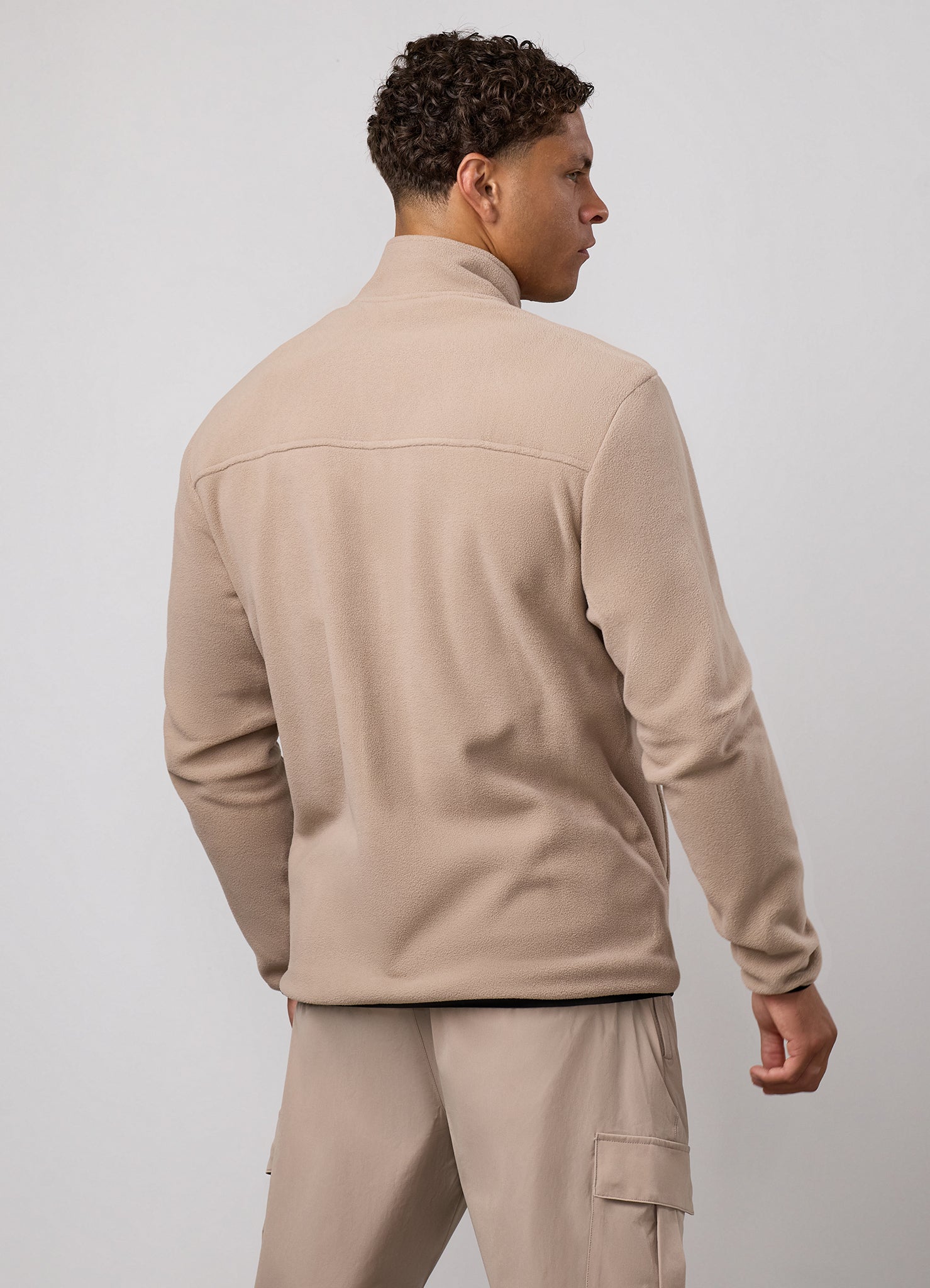 Gym King Precision Polar Fleece - Stone Taupe