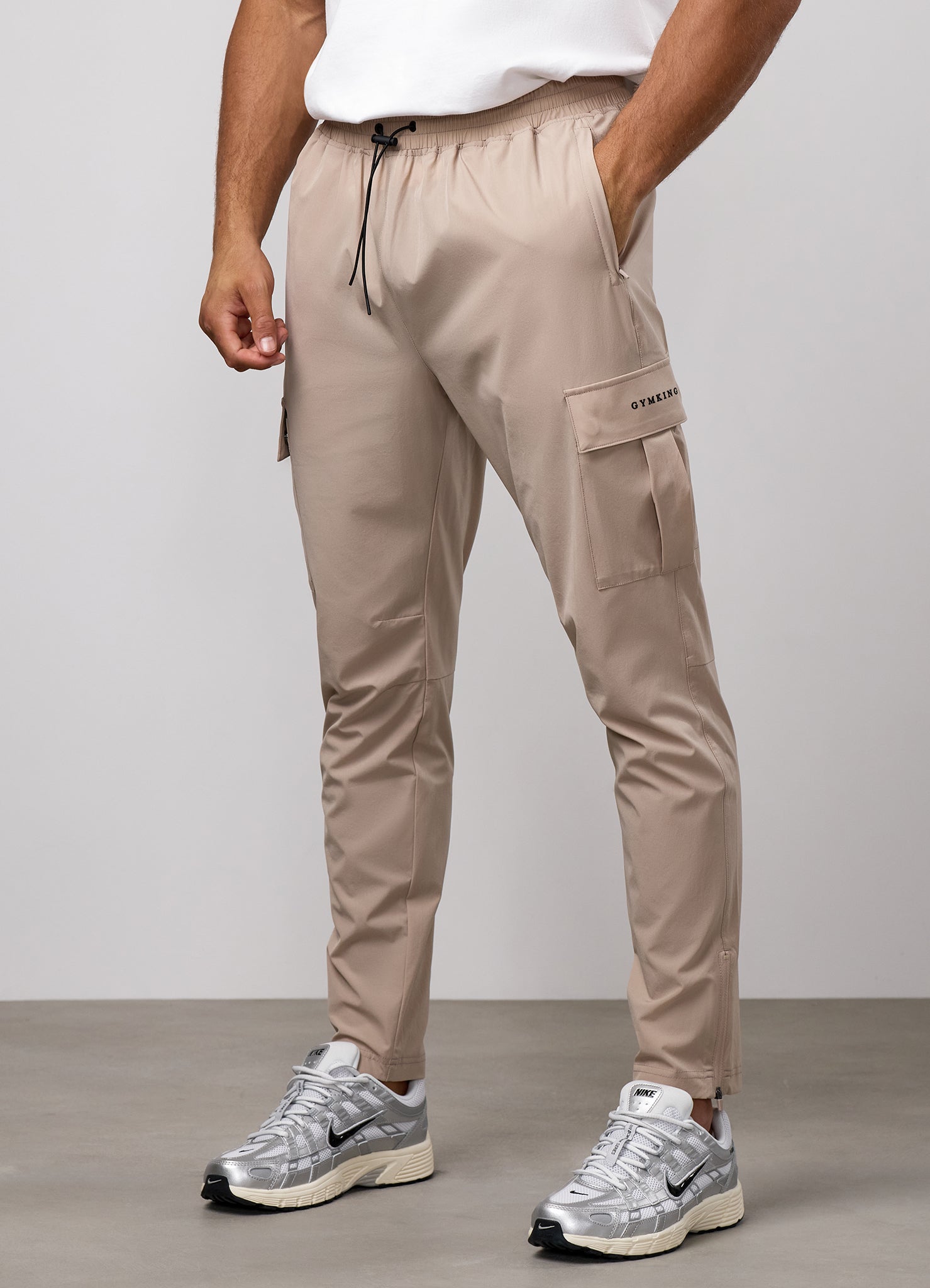 Gym King Precision Woven Cargo - Warm Taupe