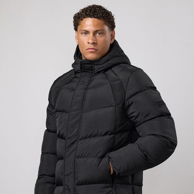Gym King Precision Puffer Jacket - Black