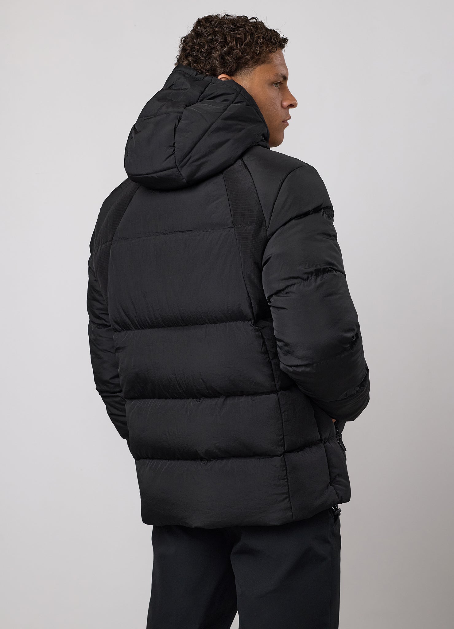 Gym King Precision Puffer Jacket - Black