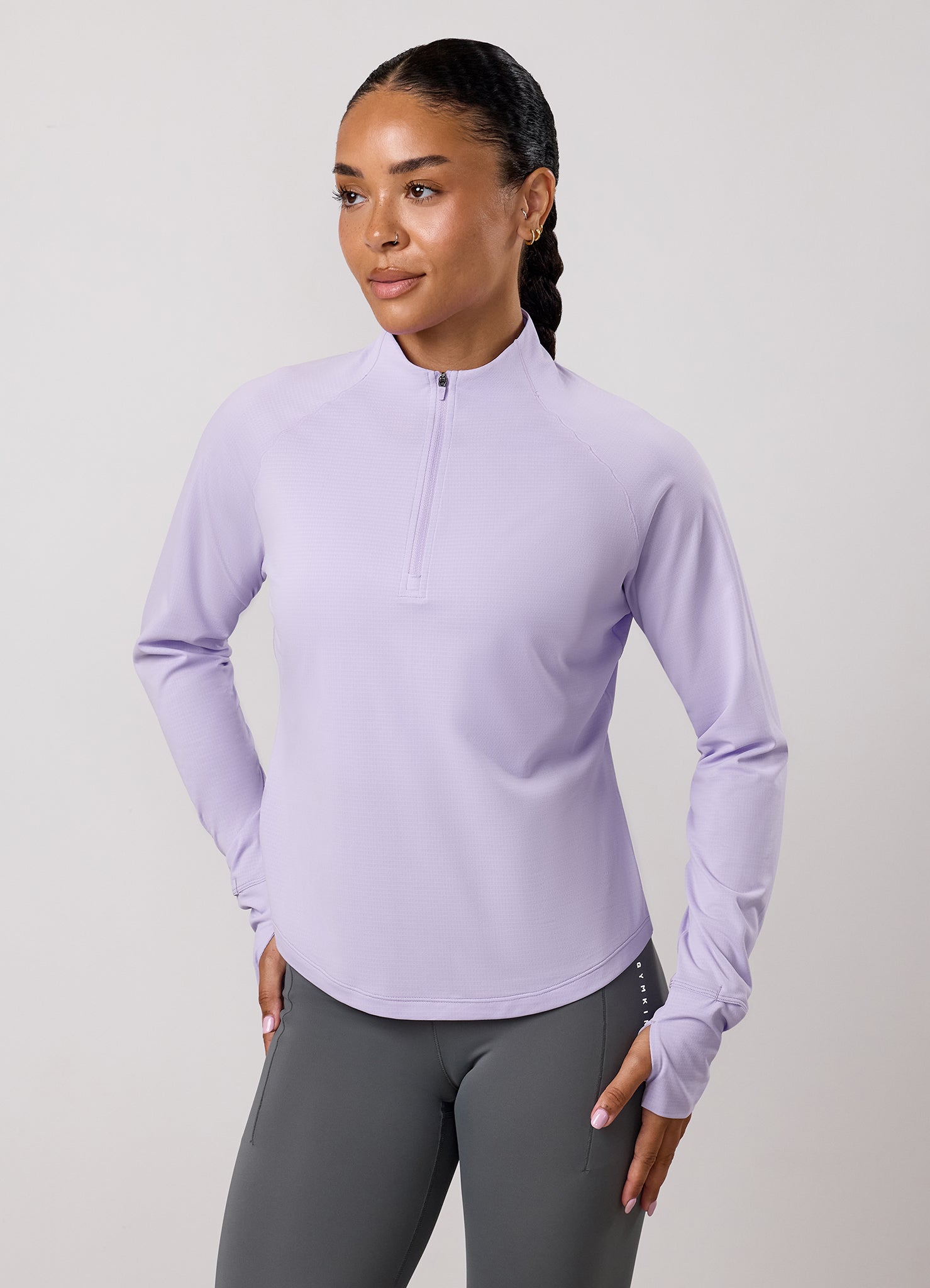 Gym King Precision 1/4 Zip Funnel - Lavender