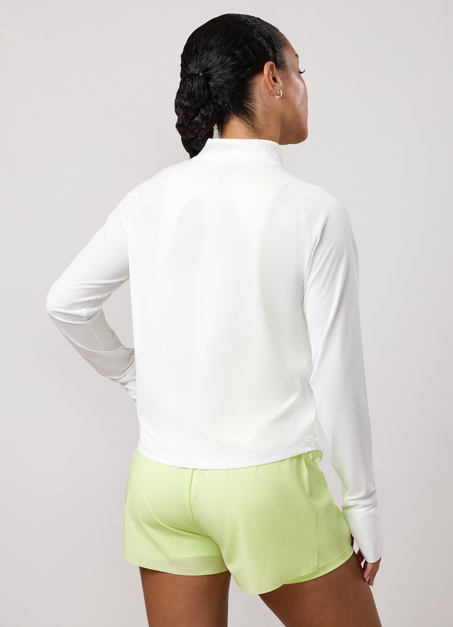 Gym King Precision 1/4 Zip Funnel - White