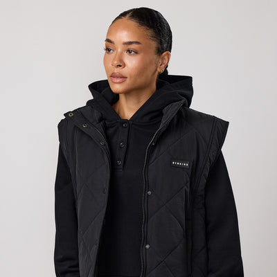 Gym King Precision Gilet - Black