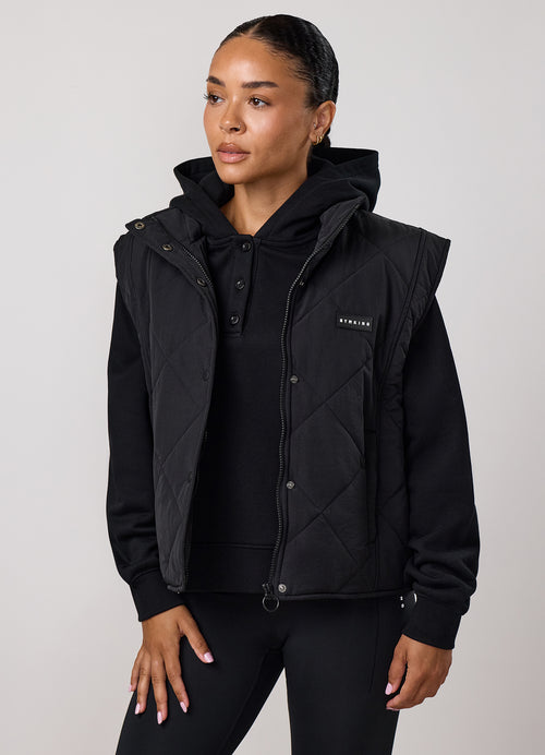 Gym King Precision Gilet - Black