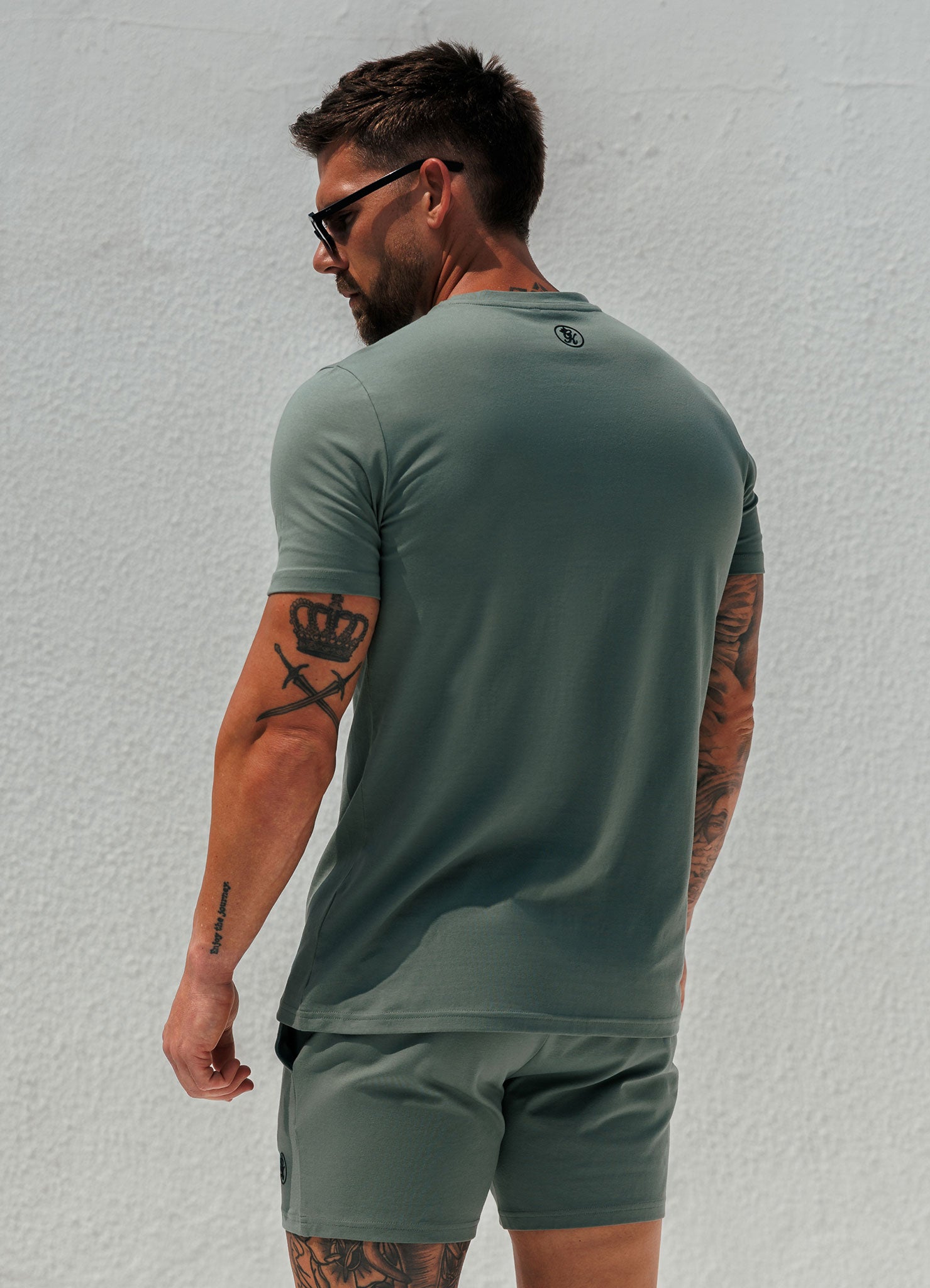 Gym King Pro Logo V2 Jersey Tee - Fern