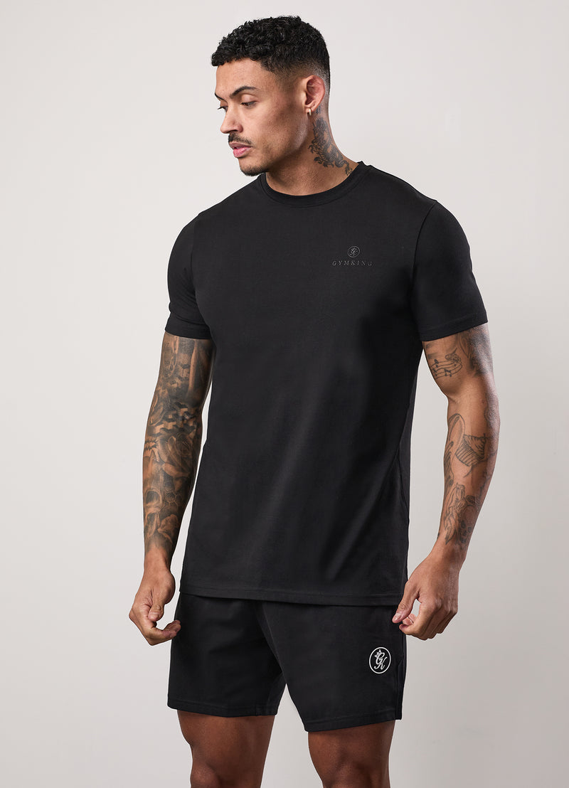 Gym King Pro Graphic Tee - Black