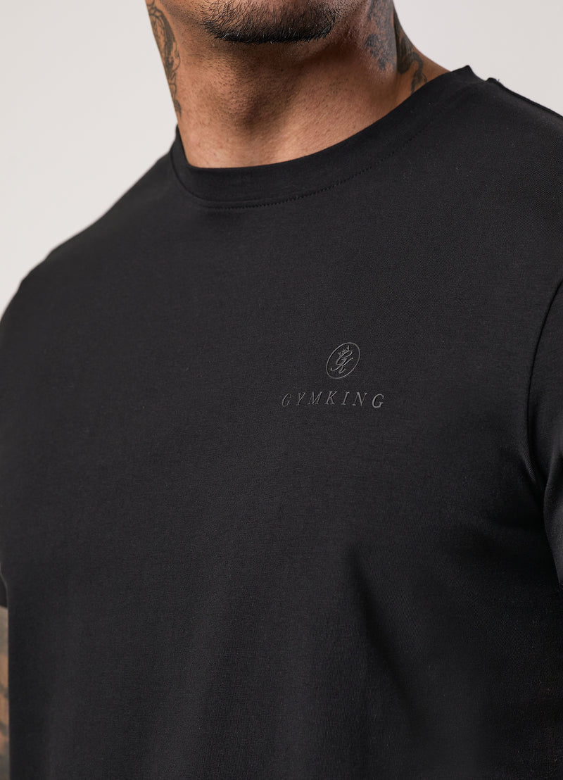 Gym King Pro Graphic Tee - Black