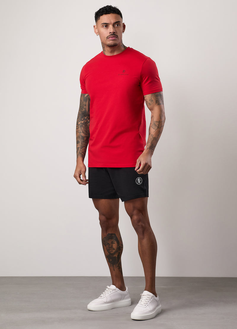 Gym King Pro Graphic Tee - Crimson Red