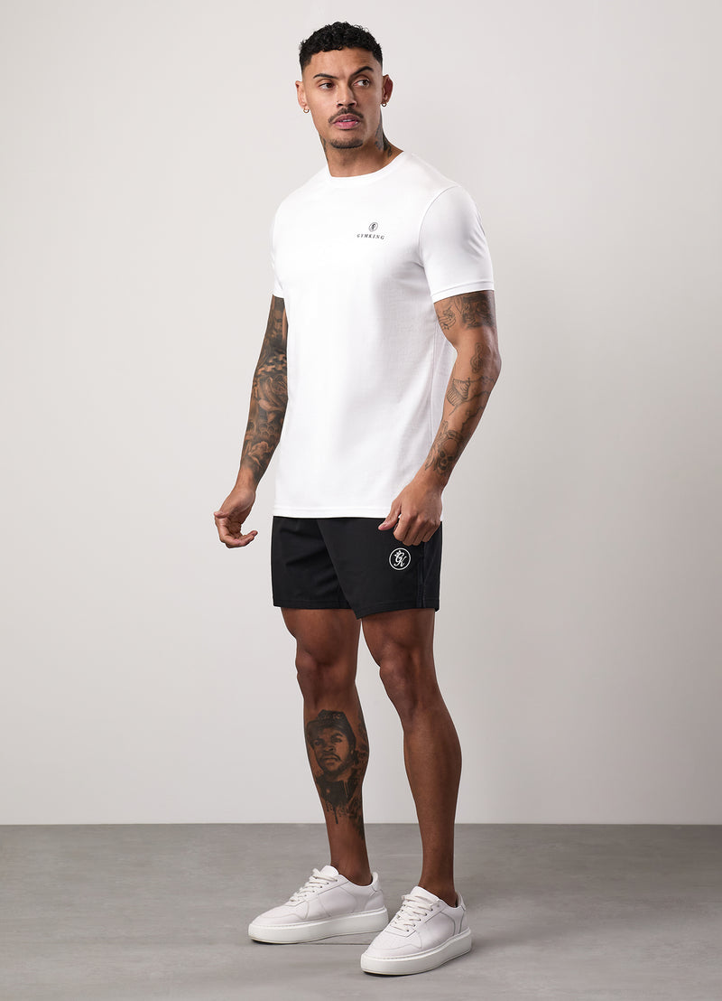 Gym King Pro Graphic Tee - White