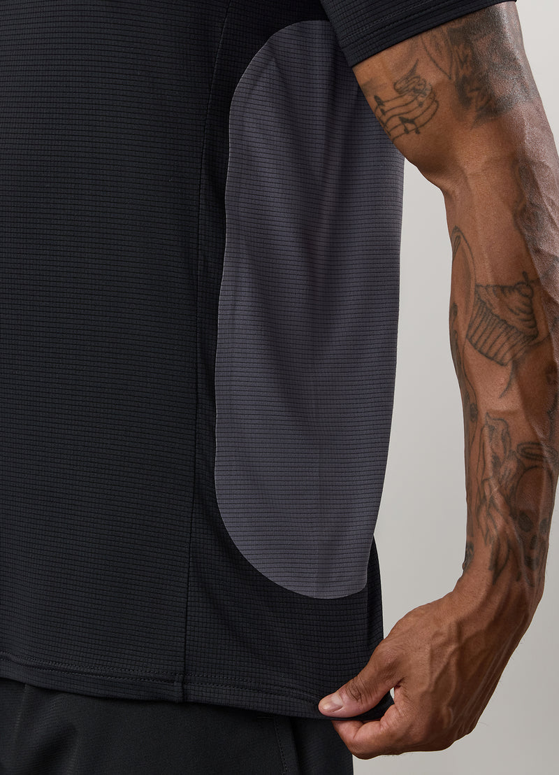 Gym King Progress Performance Tee - Black/Graphite