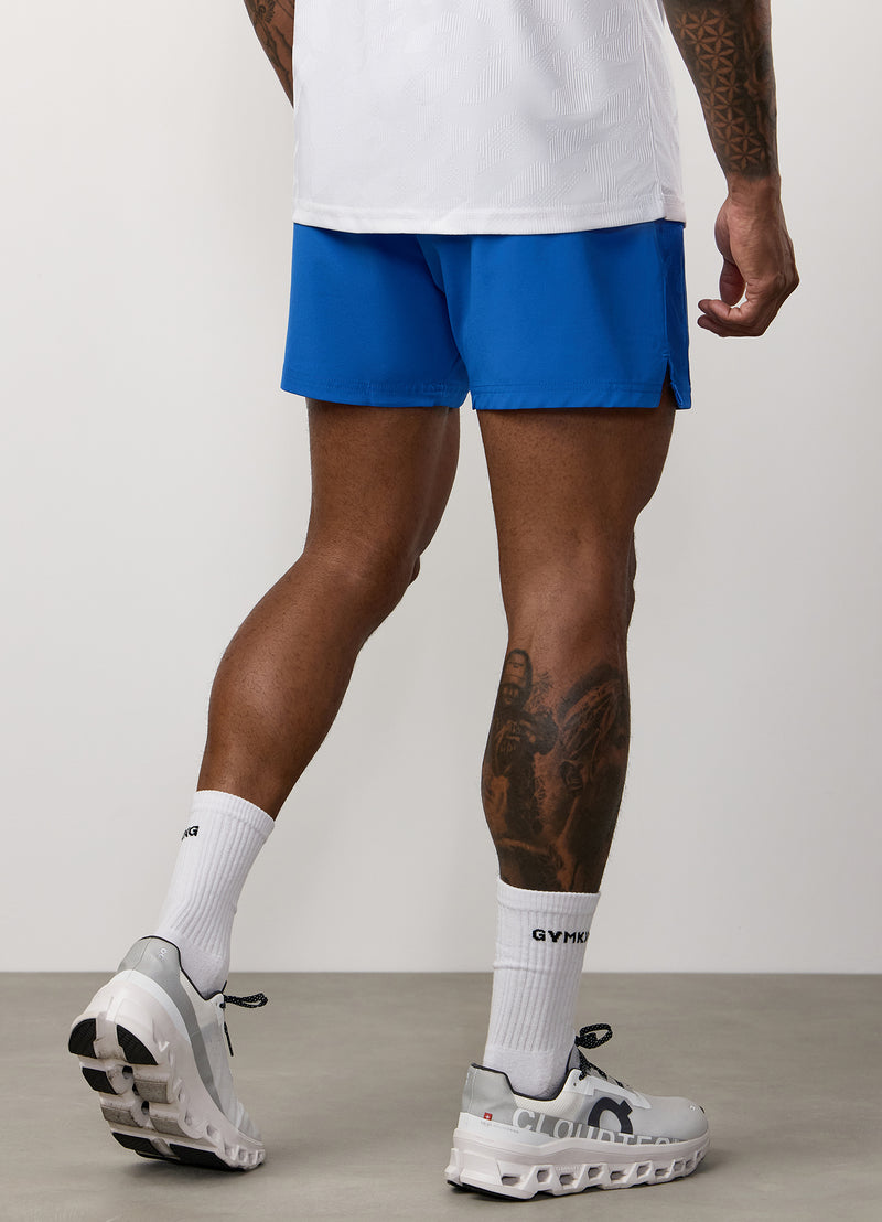 Gym King Progress Panel Short - Electric Blue