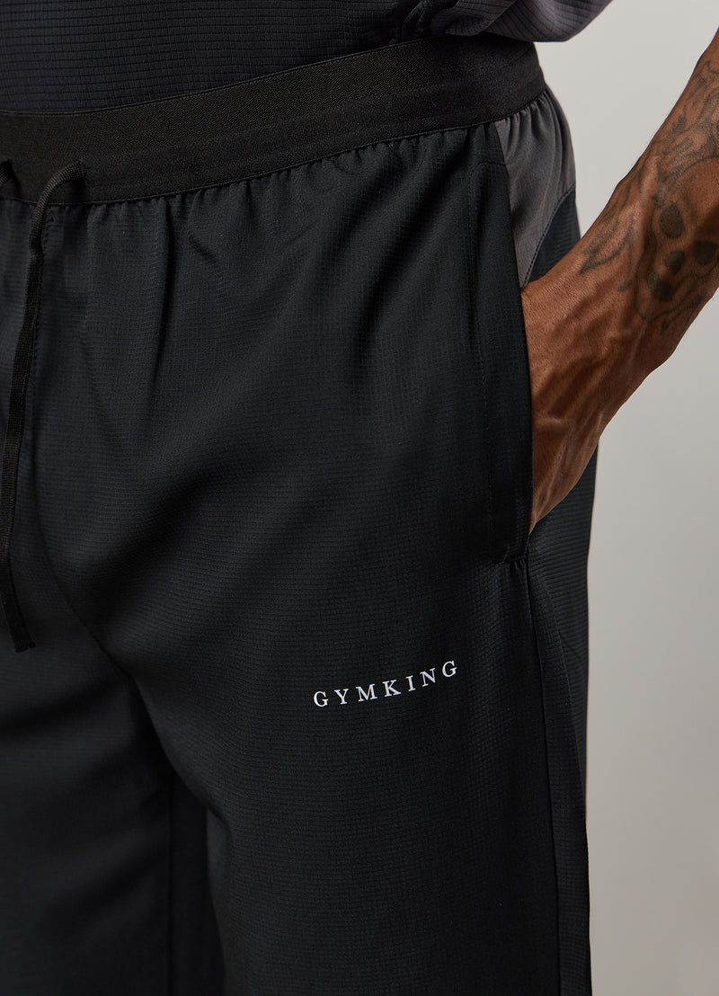 Gym King Progress Woven Pant - Black/Graphite