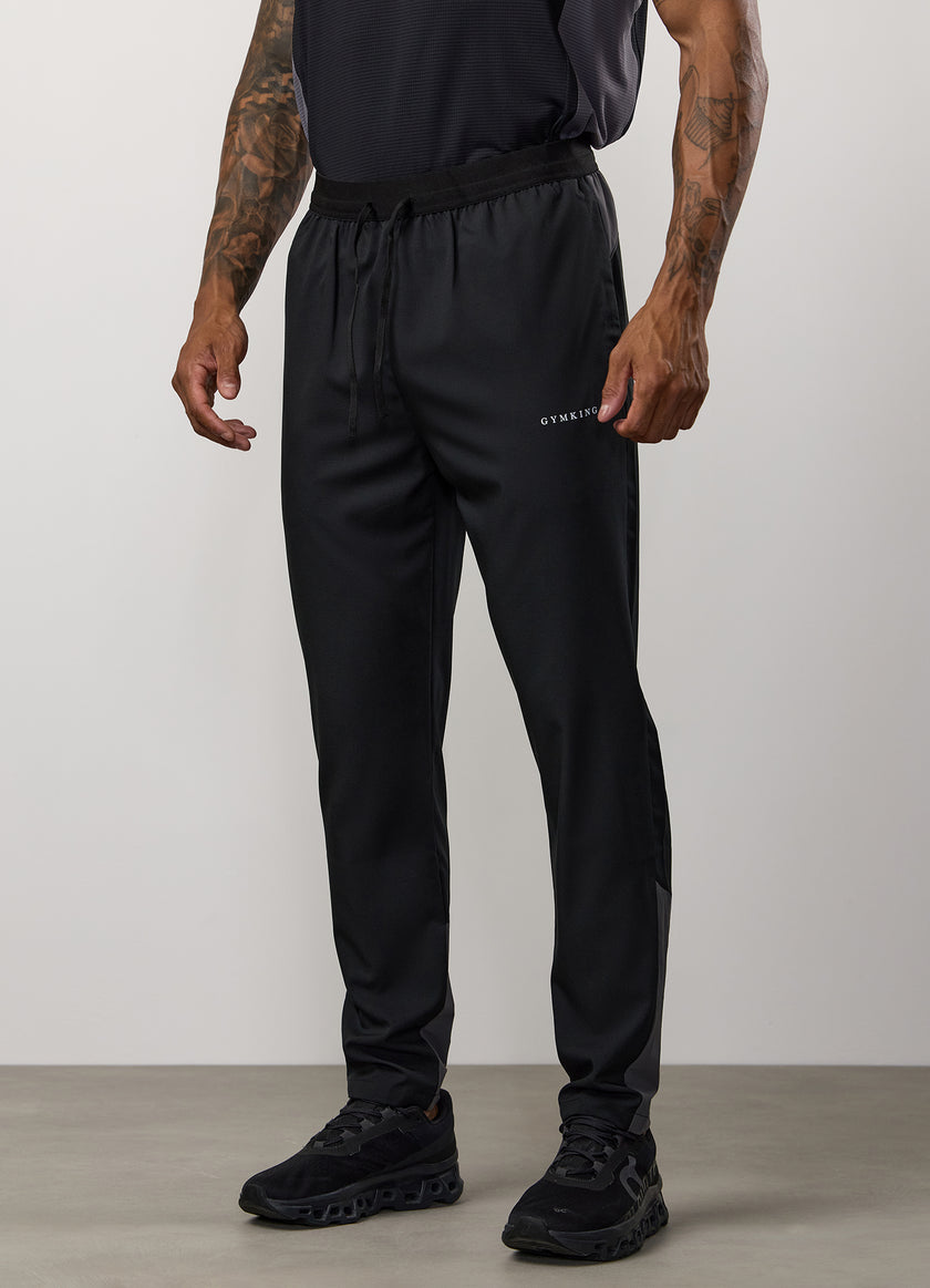 Gym King Progress Woven Pant - Black/Graphite