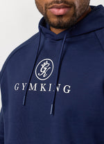 Gym King Pro Hood Tracksuit - Oxford Blue