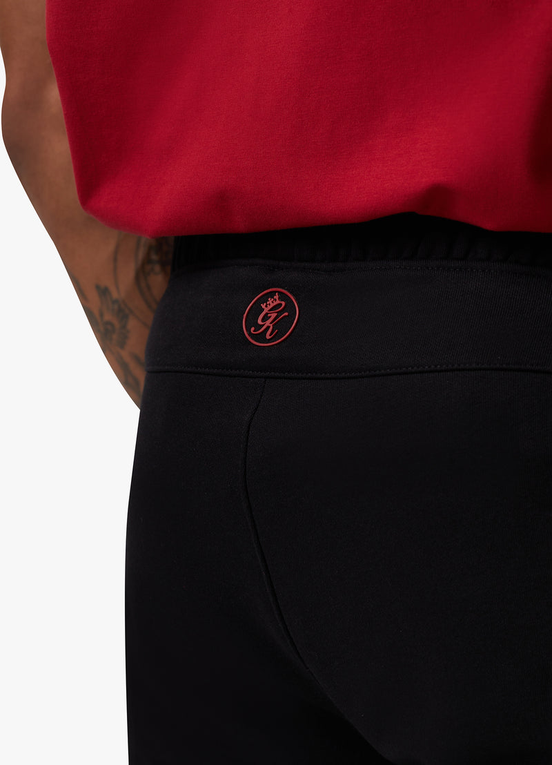 Gym King Pro Logo Jogger - Black/Red