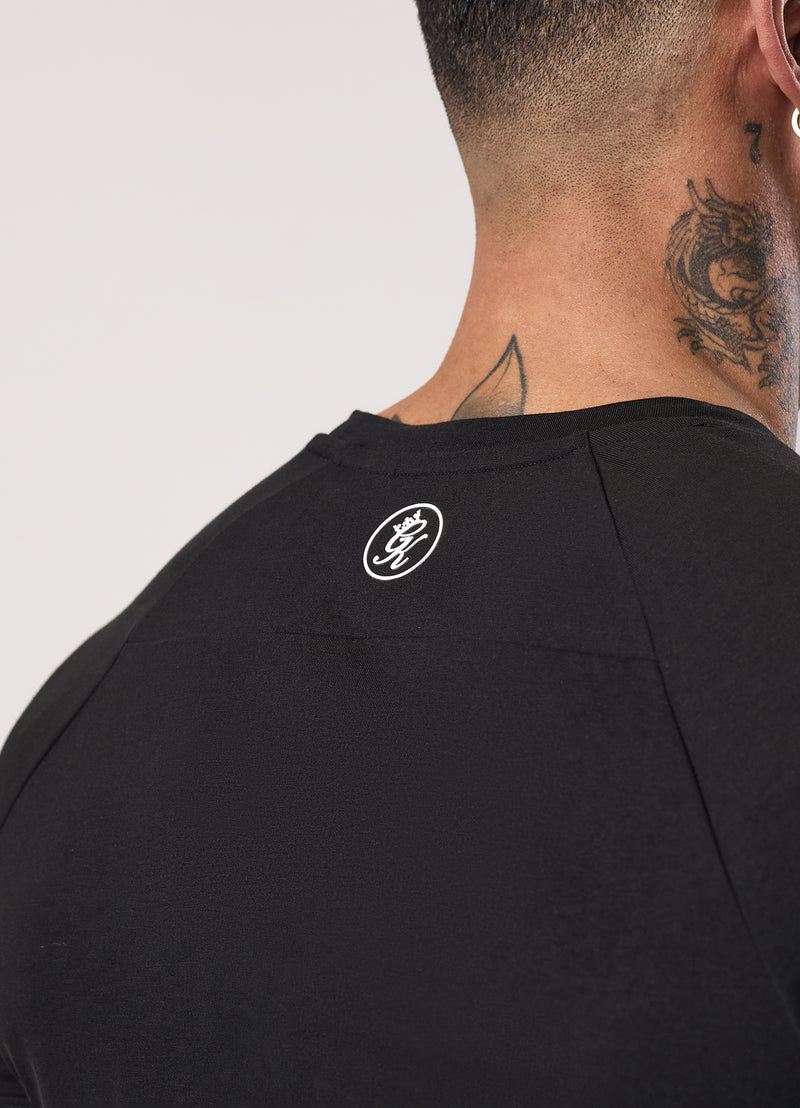 Gym King Pro Logo Jersey Tee - Black