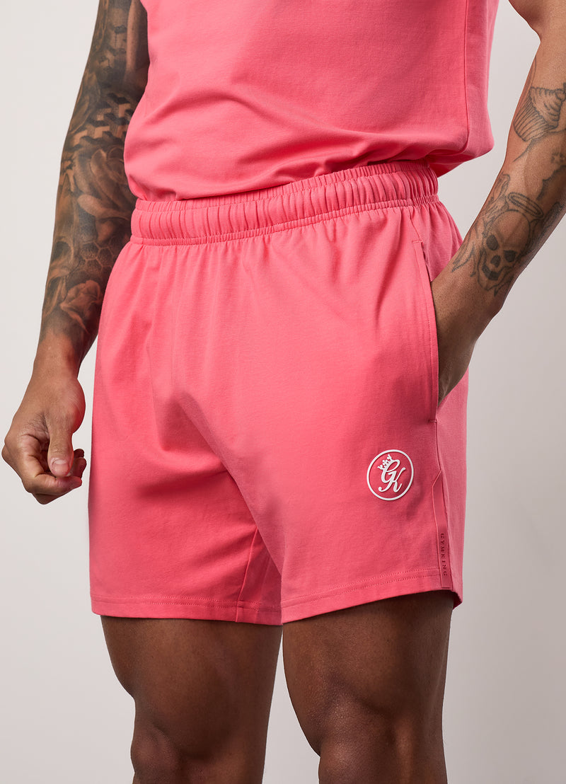 Gym King Pro Jersey Short - Coral