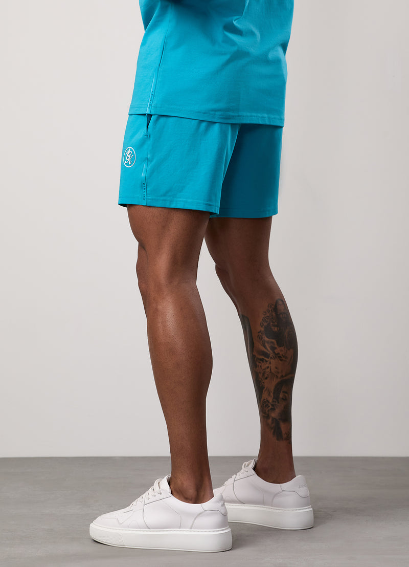 Gym King Pro Jersey Short - Marine Teal