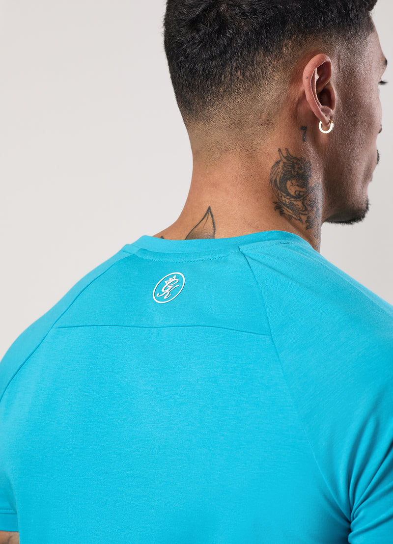 Gym King Pro Jersey Tee - Marine Teal