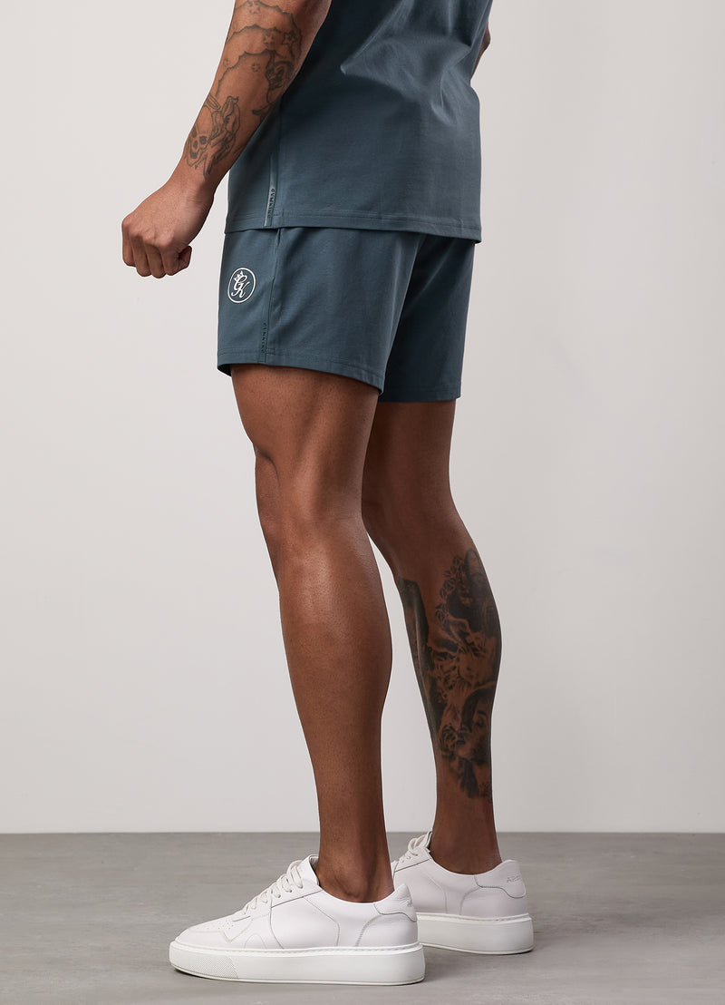 Gym King Pro Jersey Short - Slate Grey