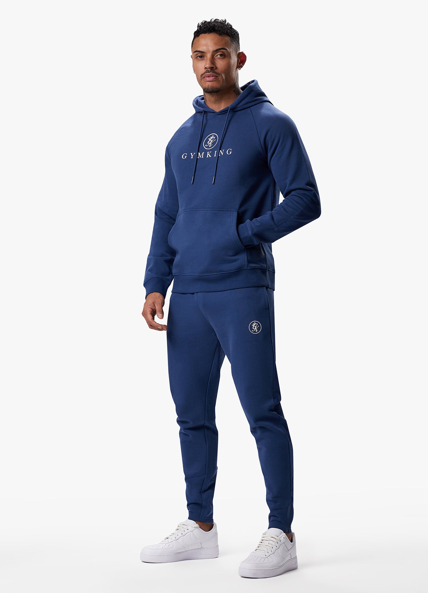 Gym King Pro Hood - Dark Indigo