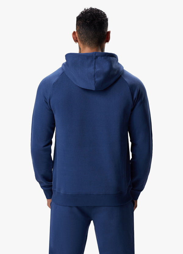 Gym King Pro Logo Hood - Dark Indigo