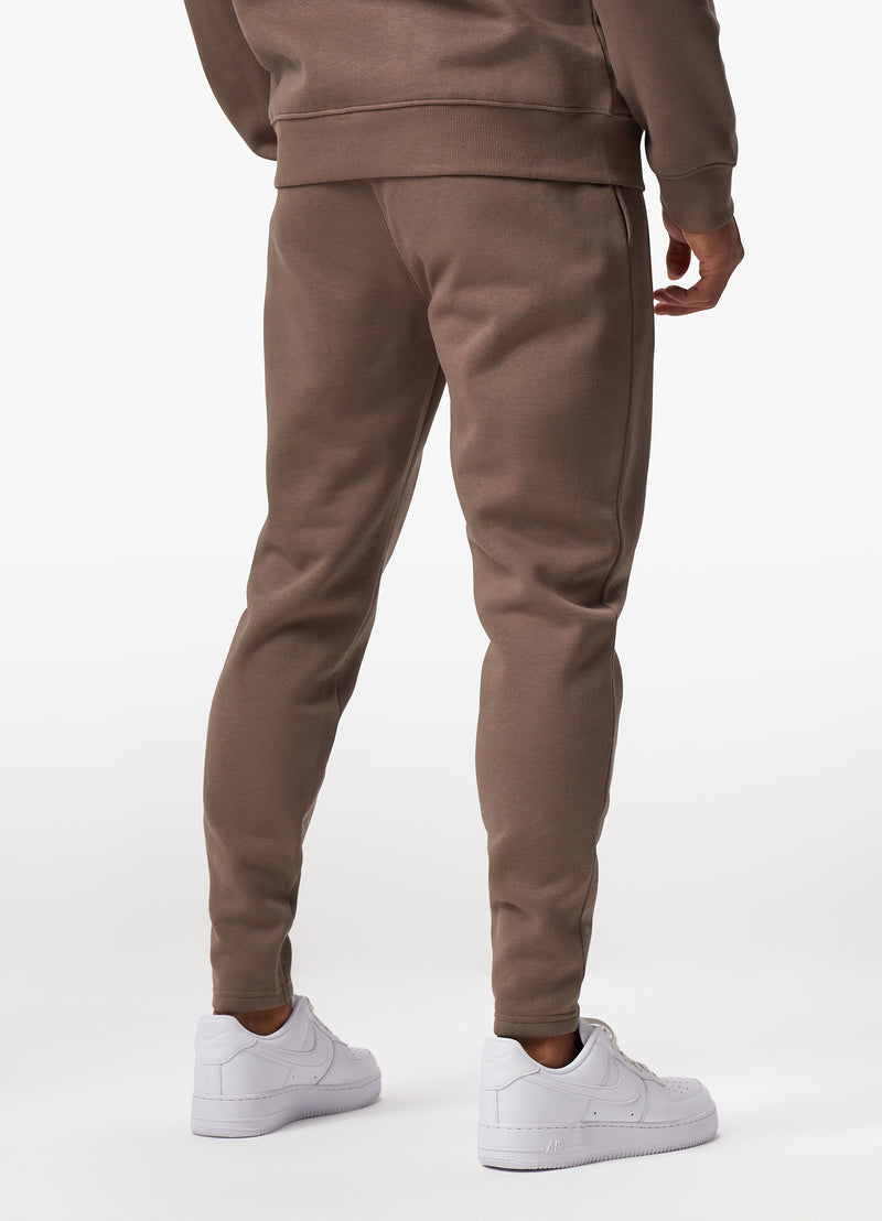 Gym King Pro Logo Jogger - Dark Taupe