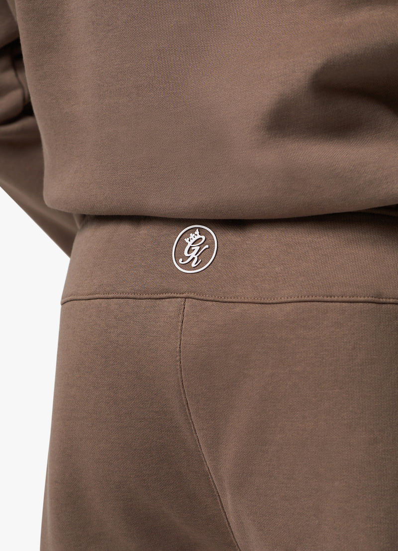 Gym King Pro Logo Jogger - Dark Taupe