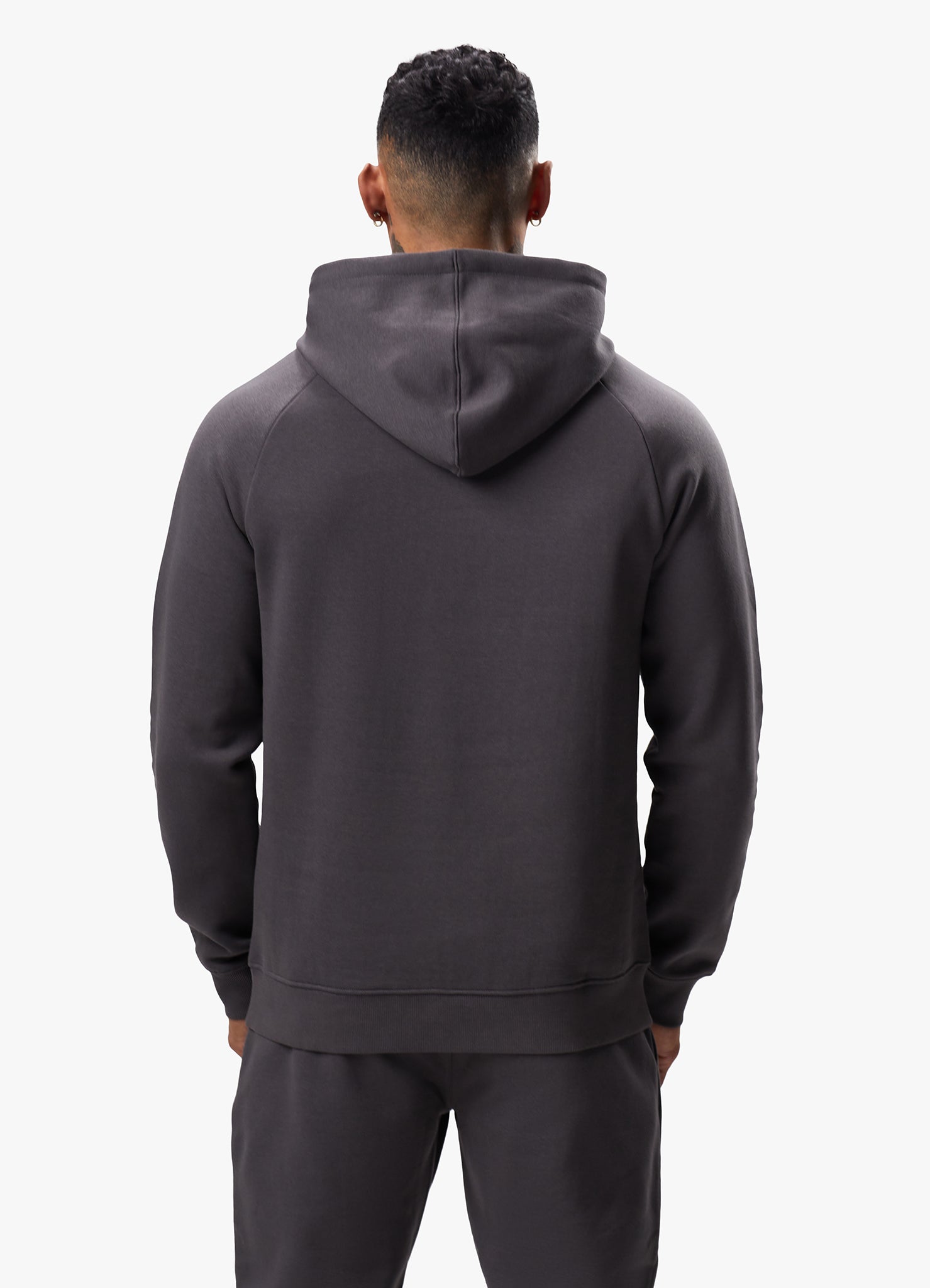Gym King Pro Logo Fleece Tracksuit - Graphite