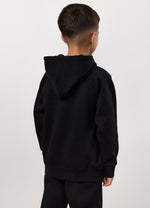 Gym King Kids Pro Logo Hood Tracksuit - Black/Gold