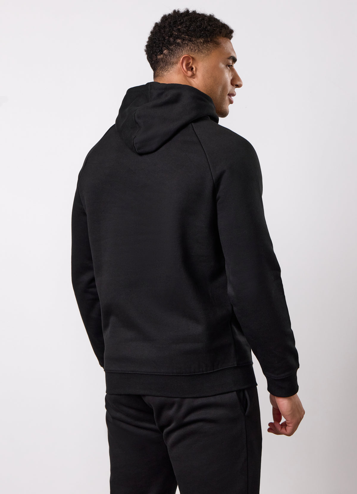 Gym King Pro Logo Hoodie - Black/Black