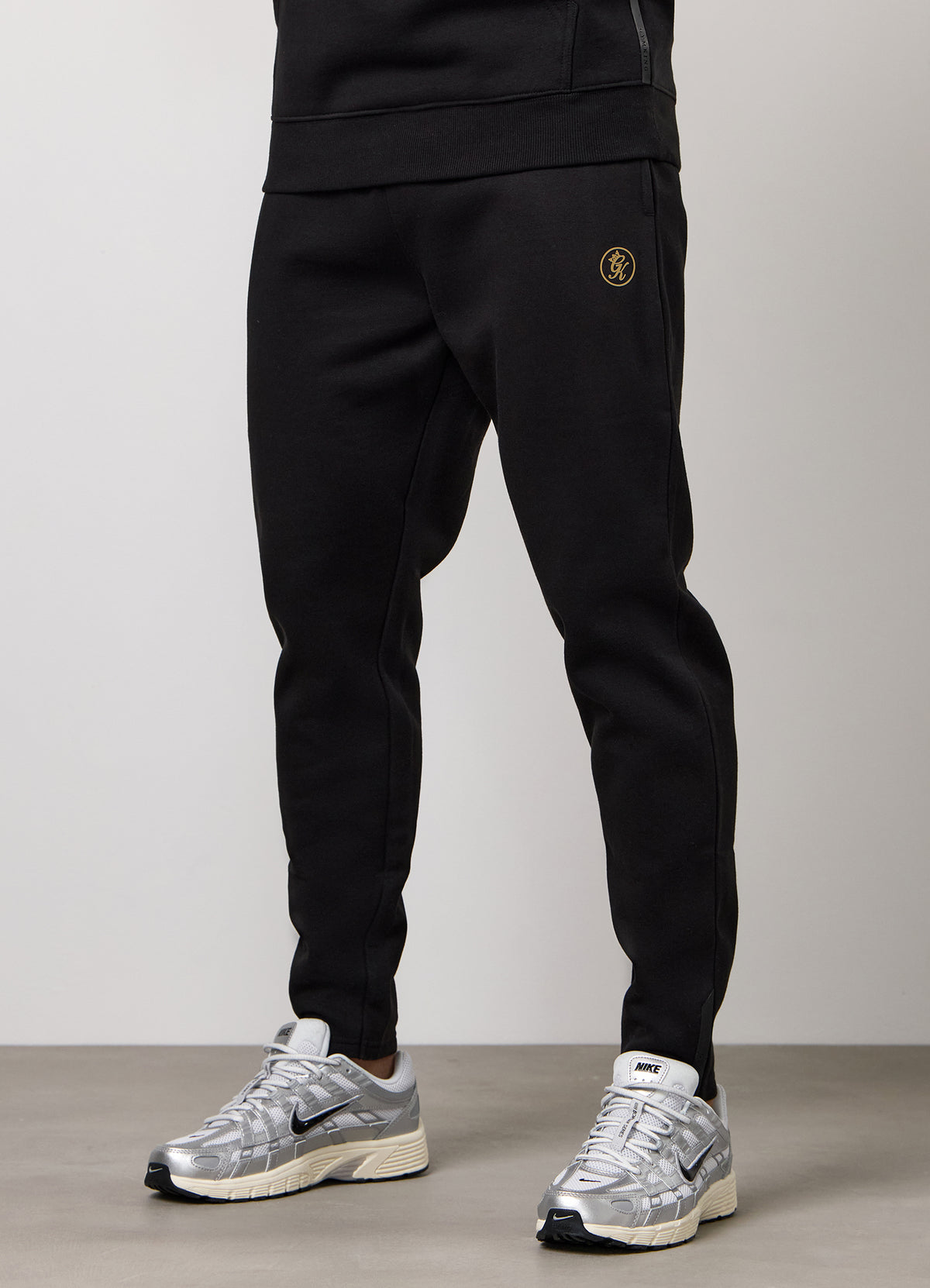 Gym King Pro Logo Jogger - Black/Gold