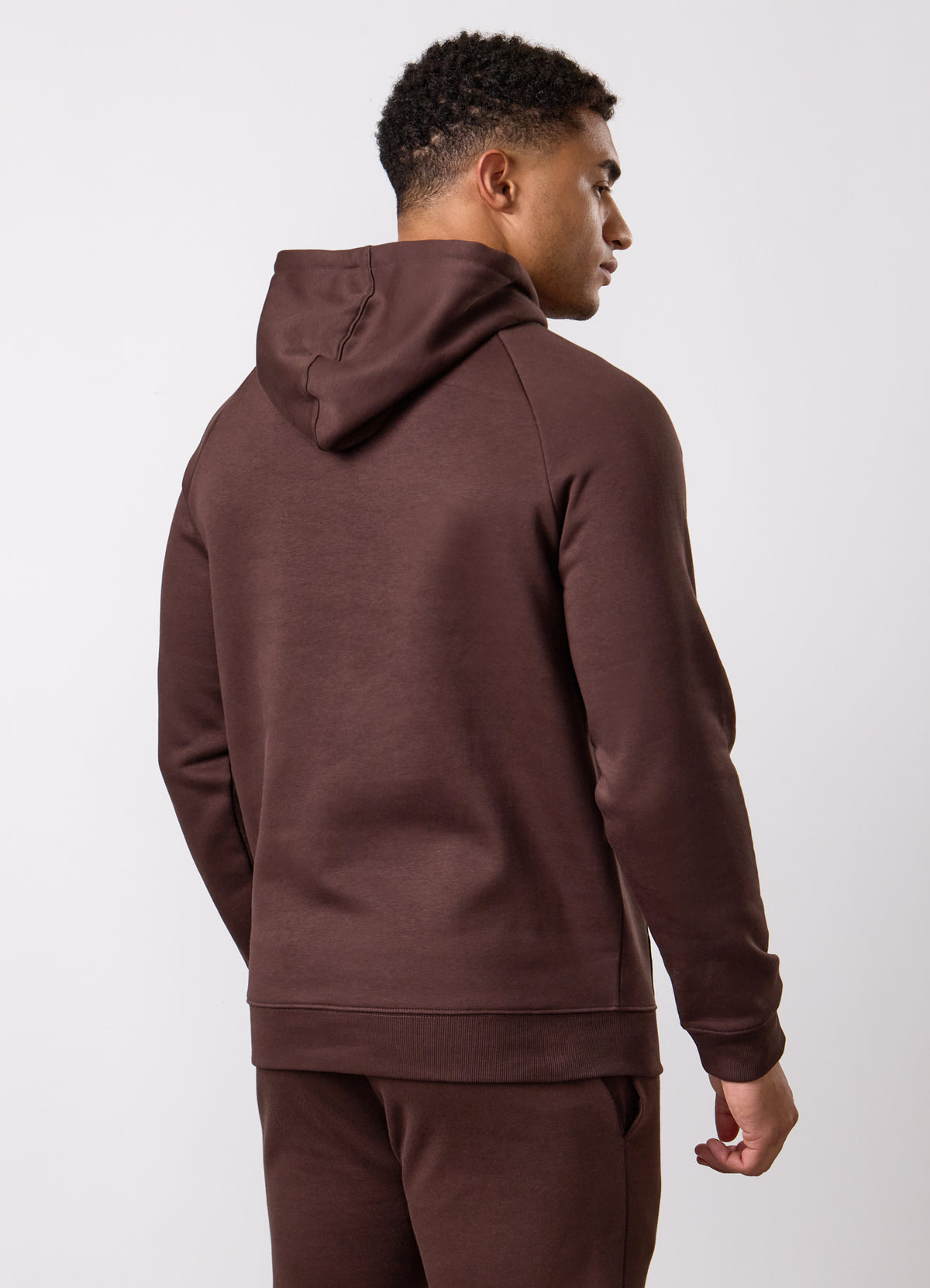 Gym King Pro Logo Hoodie - Dark Brown
