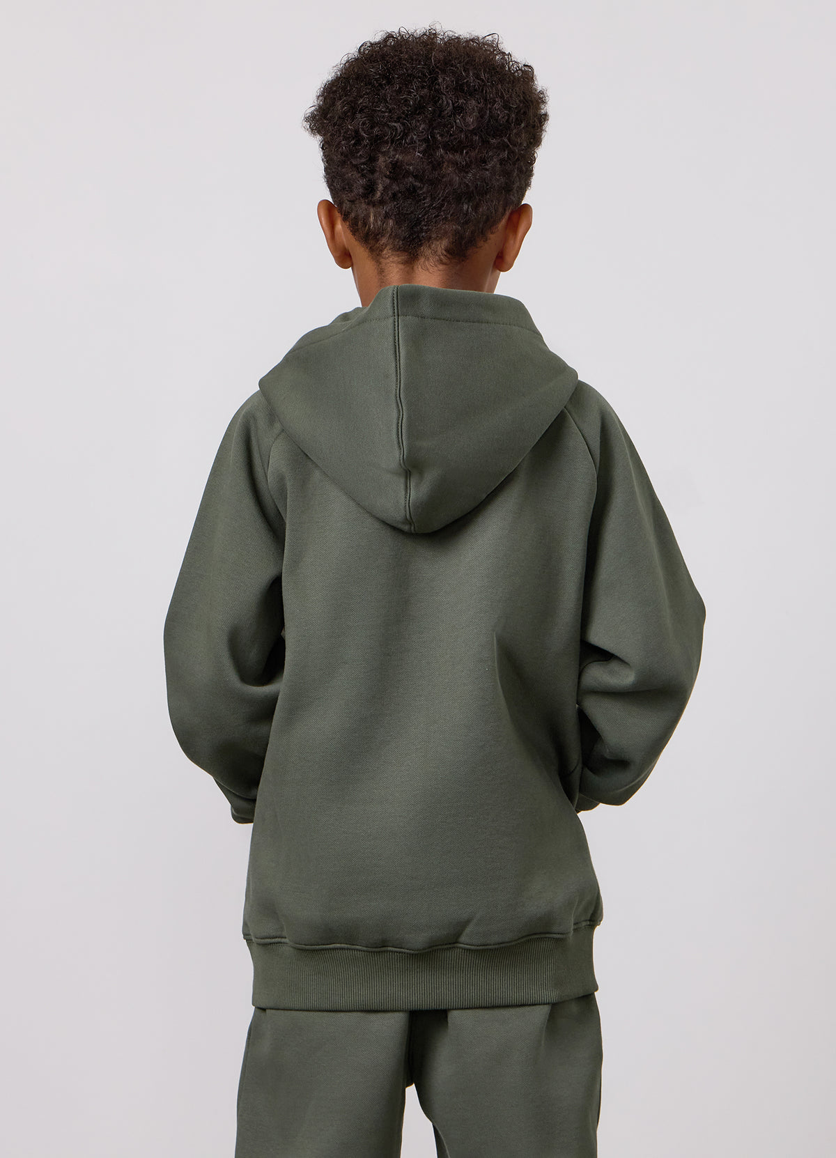 Gym King Younger Kids Pro Logo Jogger - Dark Olive