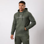 Gym King Pro Logo Hoodie - Dark Olive thumbnail