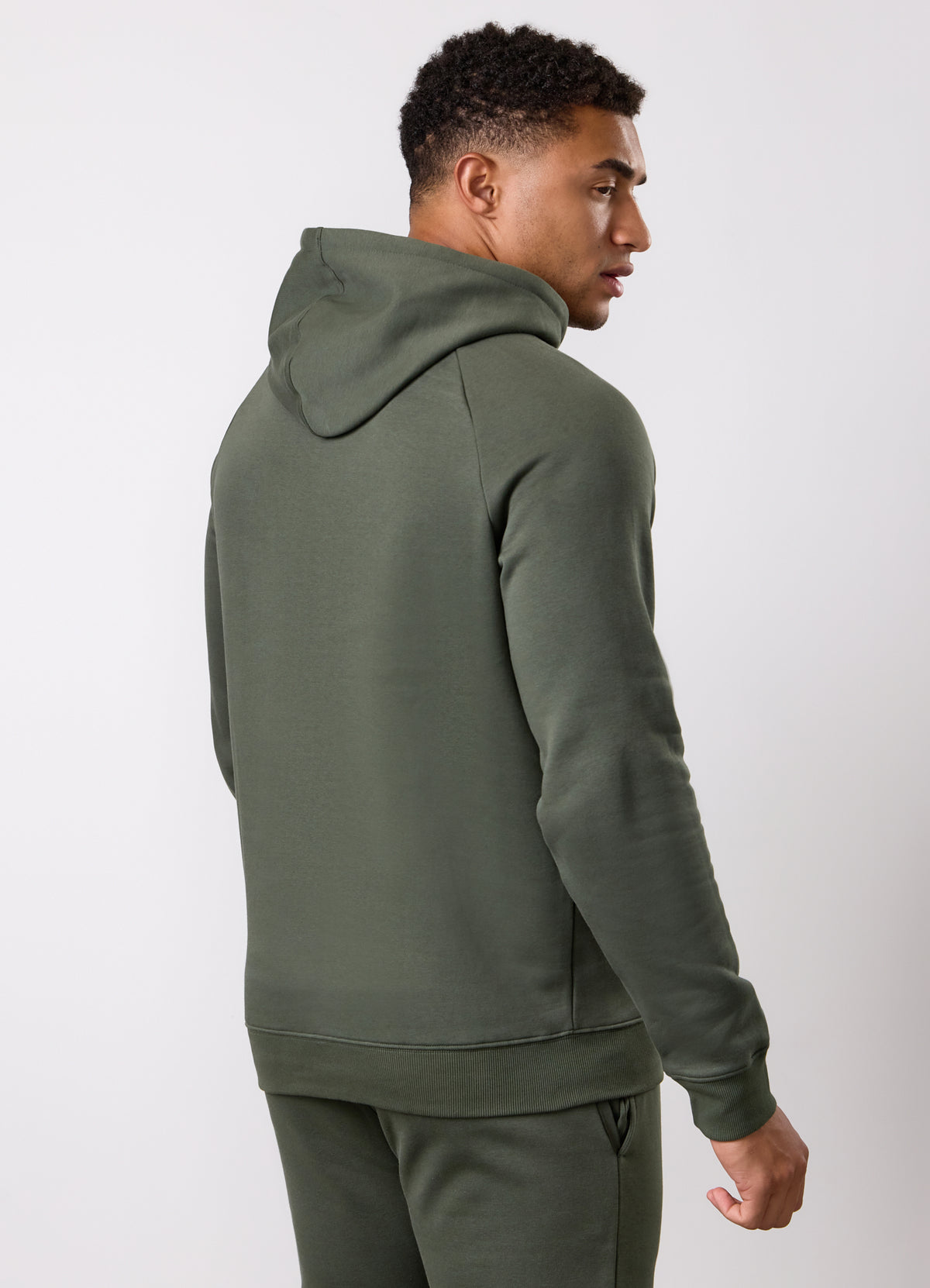 Gym King Pro Logo Hoodie - Dark Olive