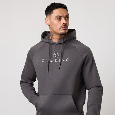 Gym King Pro Logo Hoodie - Graphite