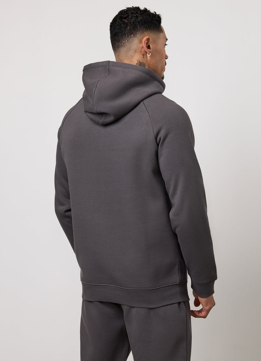 Gym King Pro Logo Hood - Graphite