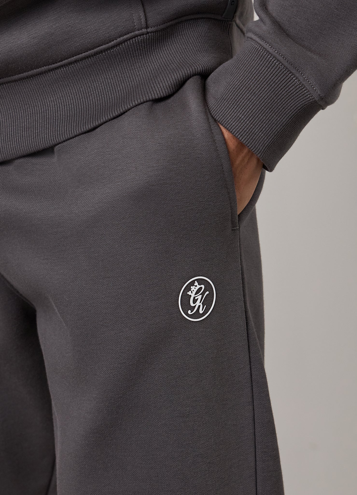 Gym King Pro Logo Tracksuit - Graphite